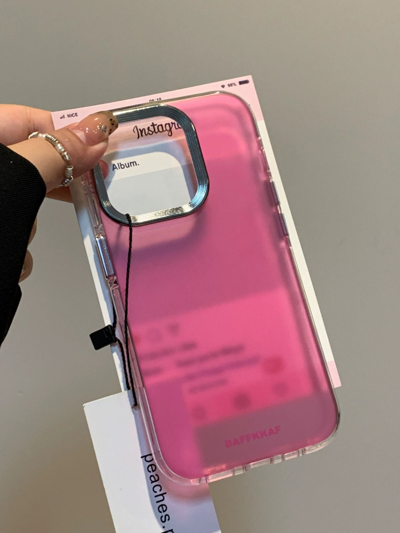 Transparent Solid Color Skin Matte Double-layer Mobile Phone Case Suitable for iPhone16 iPhone15 iPhone14 iPhone13